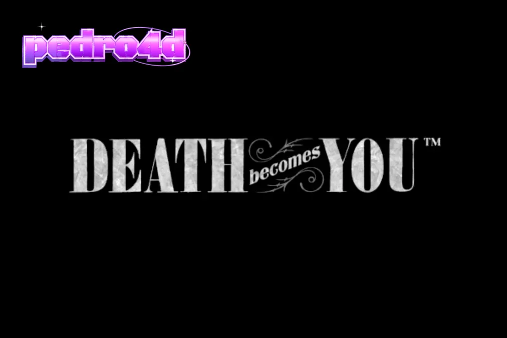 Tampilan visual slot Death Becomes You dengan nuansa gotik dan neon