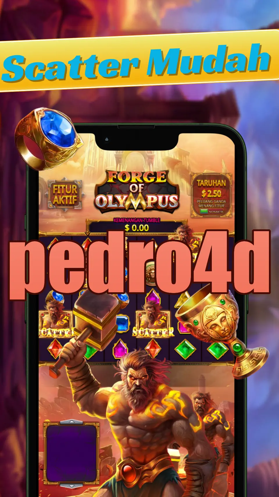pedro4d Tangkapan Layar Resmi APK